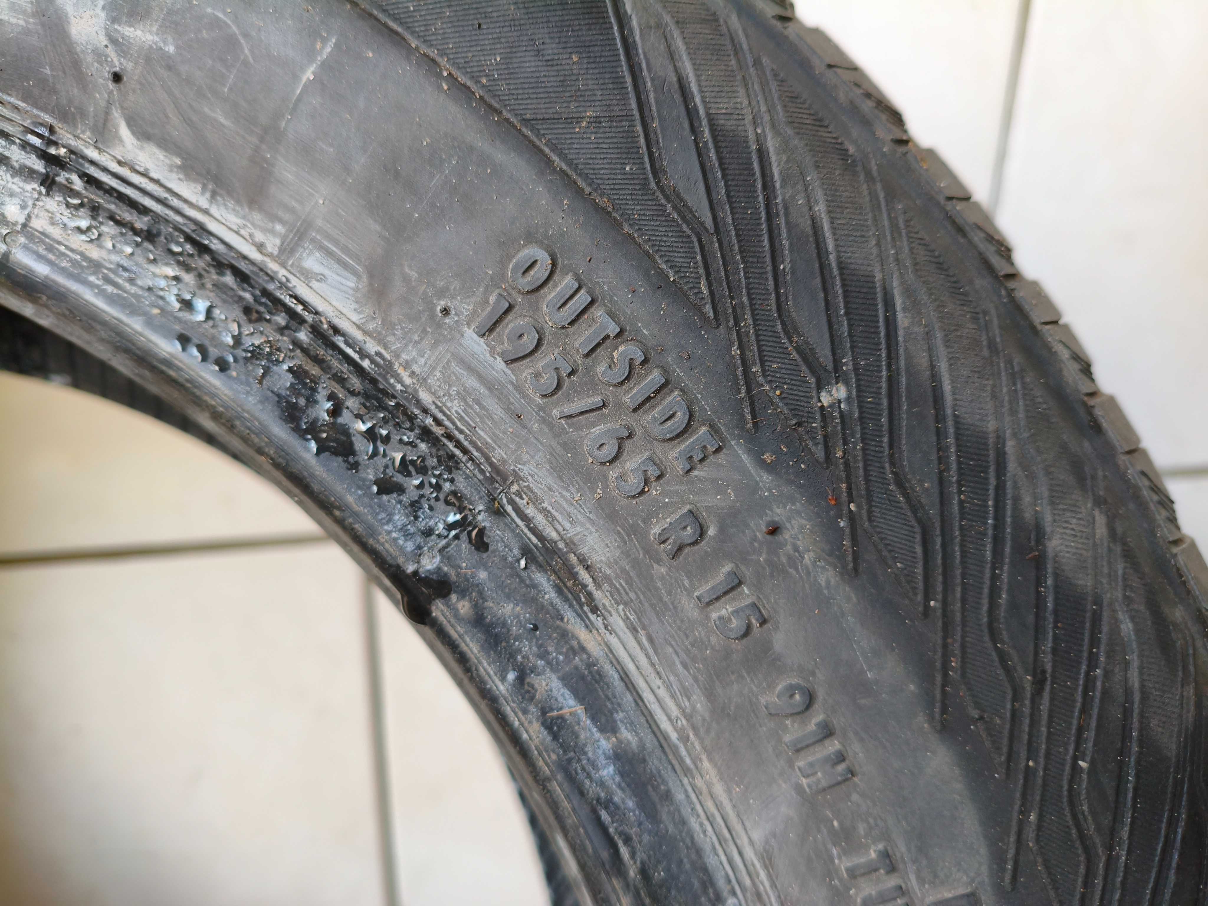 Continental 195/65R15 91H 1x4mm Conti Eco Contact 3 WYSYLKA