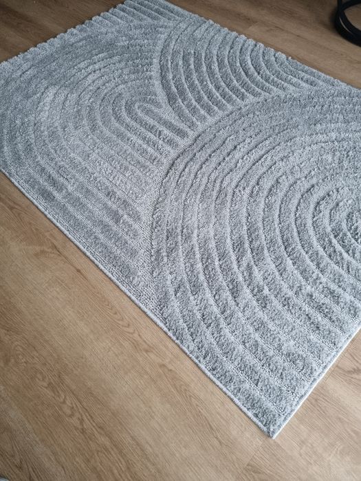 Dywan 120x170 szary nowy