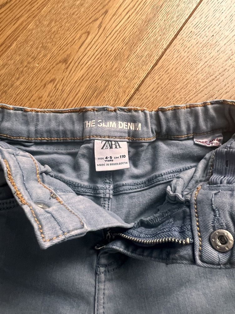 Spodnie dla Chłopca Zara slim denim 110cm