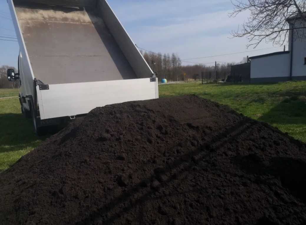Ziemia Ogrodowa Przesiewana - Pod trawnik - 5 ton z dostawą do Tychów