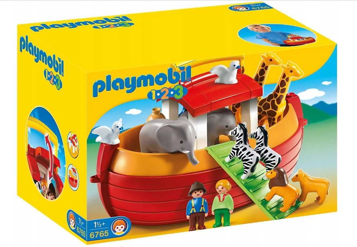 Playmobil 1.2.3, Zestaw Figurek Moja Arka Noego 6765