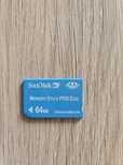 Karta pamięci Memory stick pro duo 64 MB