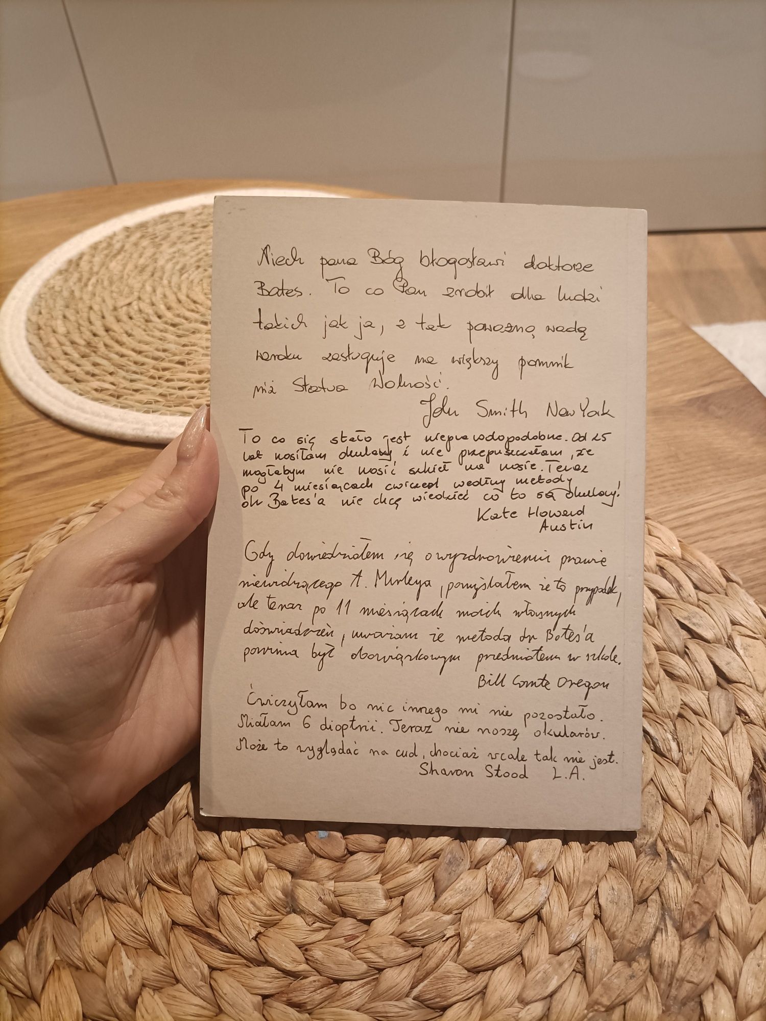 Samoleczenie wzroku metodą dr Bates'a - Bob Fingerbild