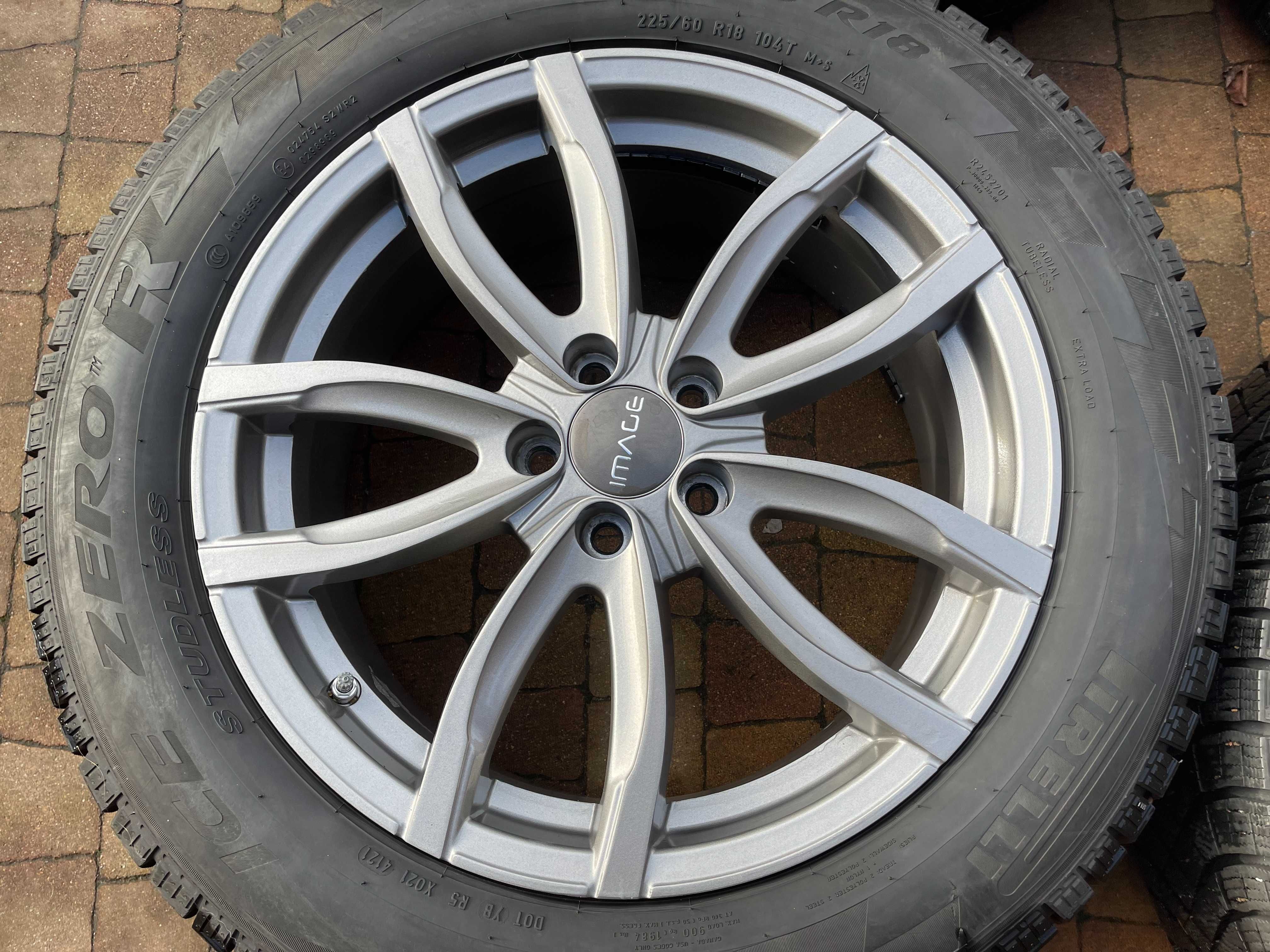 3736. Koła zimowe Ford Kuga III Escape 5x108 225/60/18 Pirelli 8mm