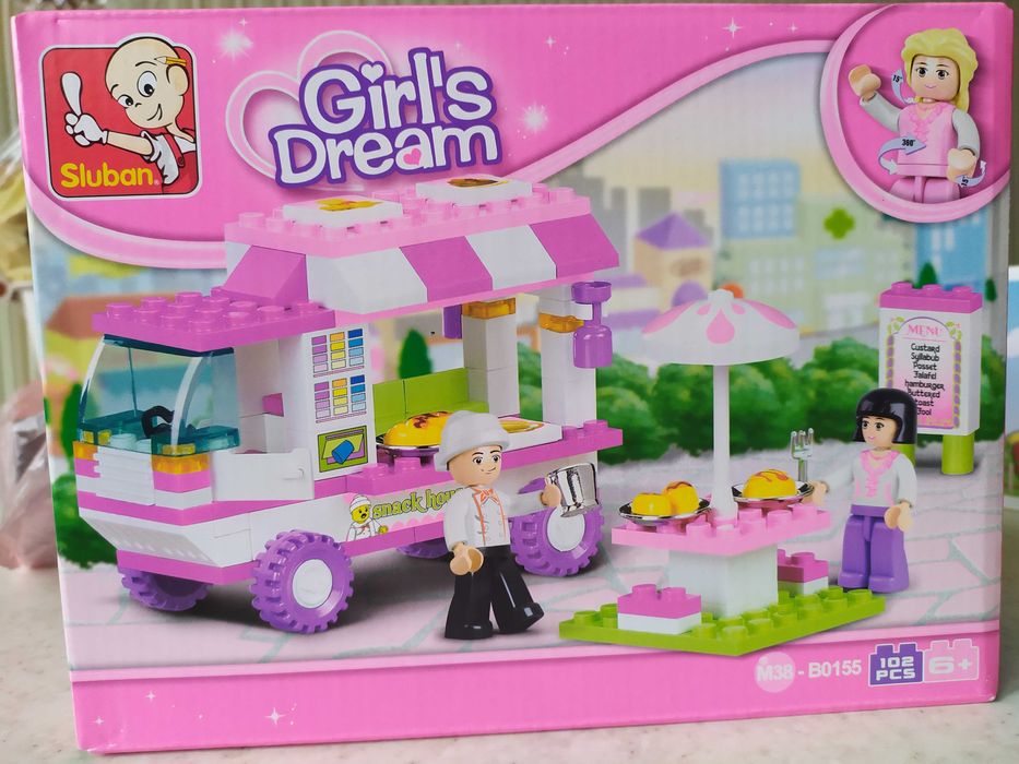 Продам конструктор лєго SLUBAN новий.