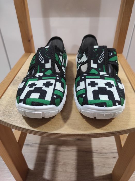 Kapcie Minecraft rozmiar 33.