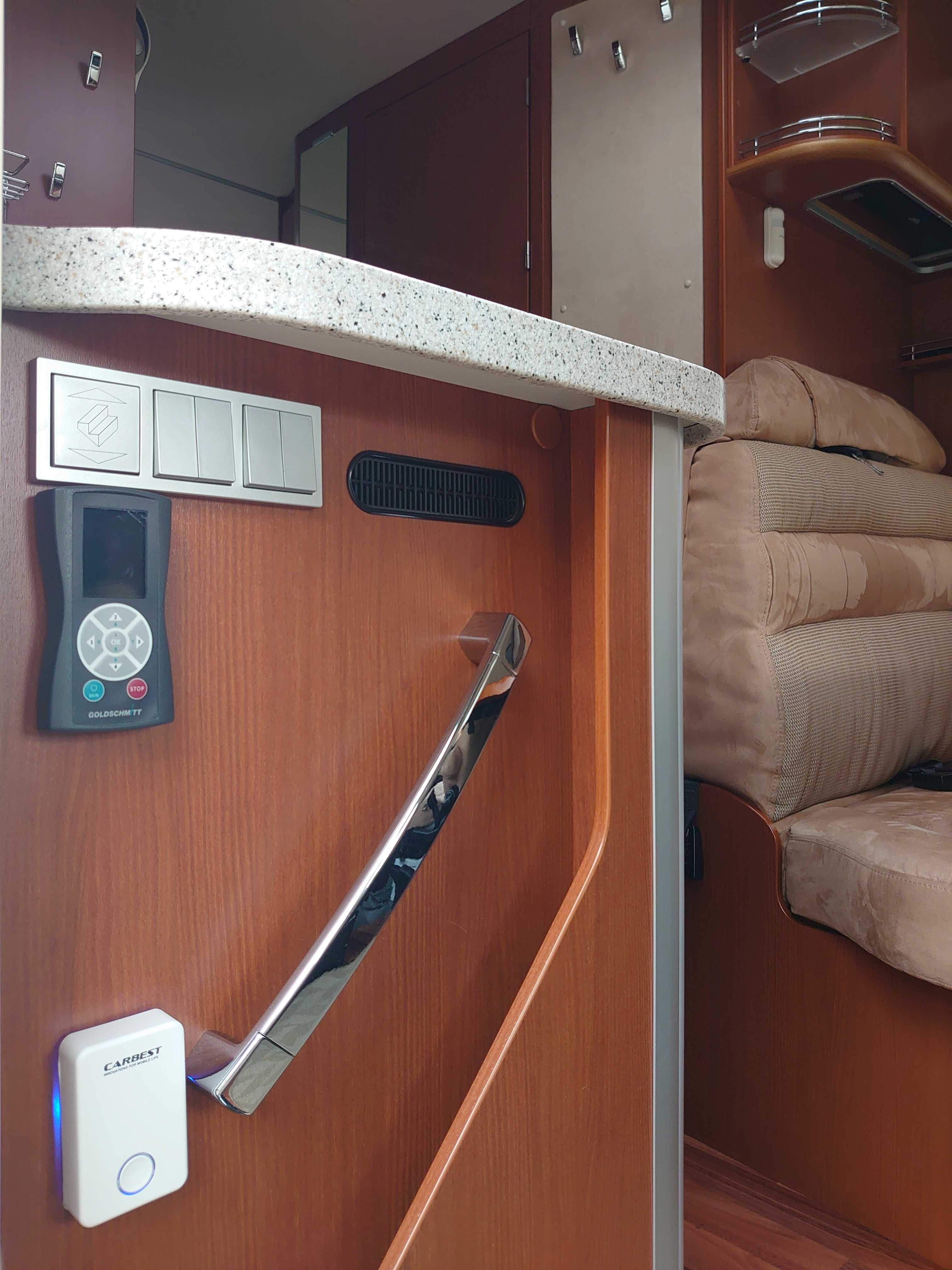 Hymer MB Sprinter Automat 3.0 V6 Integra, Goldshmitt podpory hydr 2014