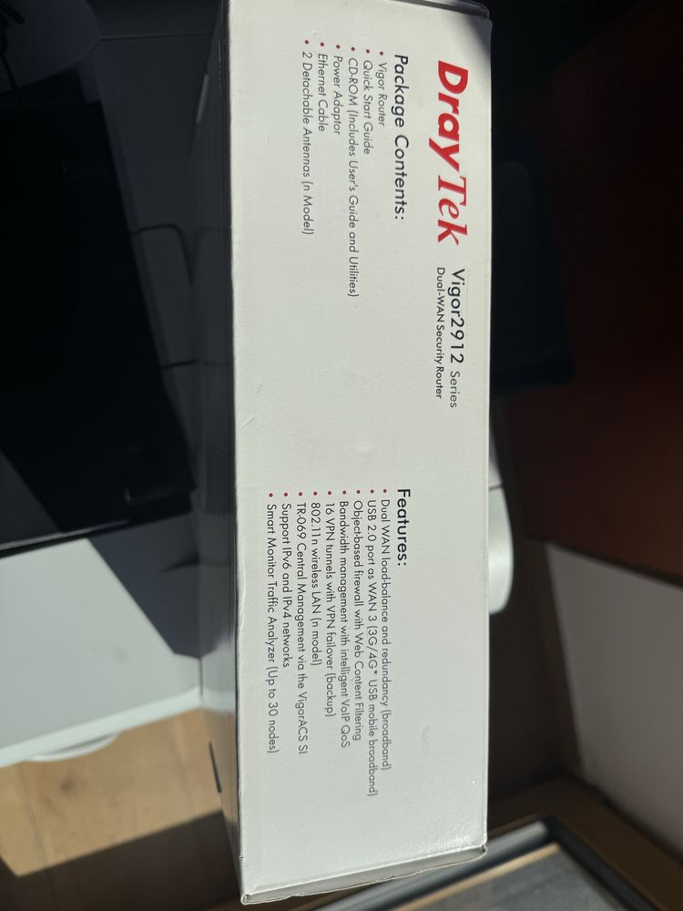 draytek vigor 2912n