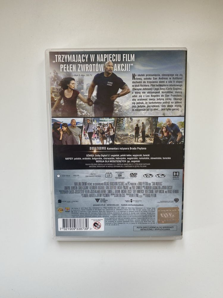 Film DVD San Andreas