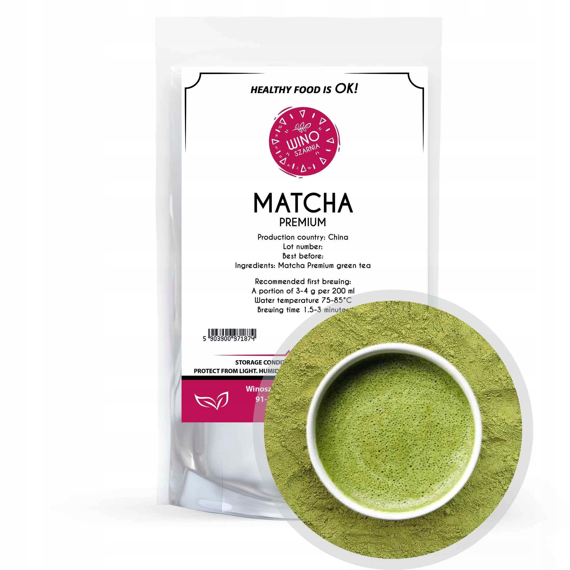 Herbata Zielona Matcha Premium - 1Kg
