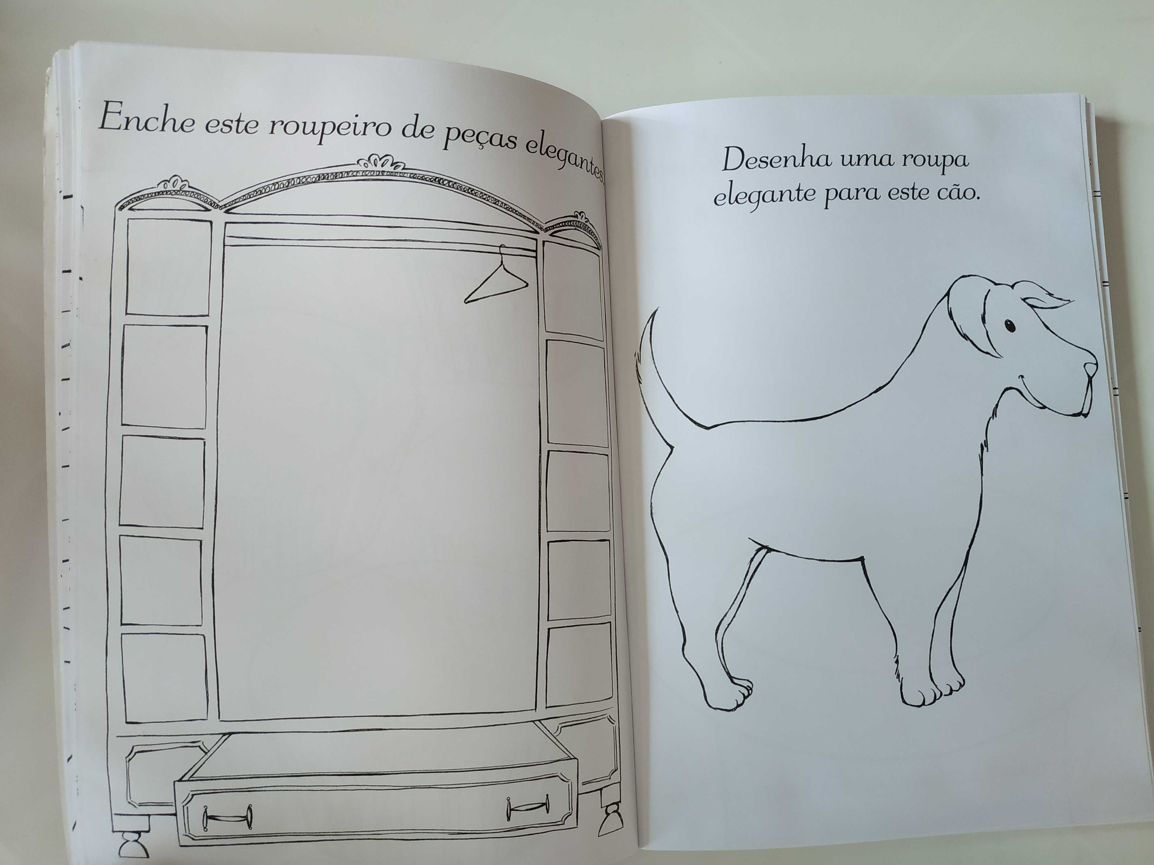 Livro para desenhar e pintar