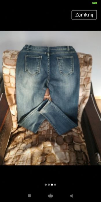 Spodnie damskie jeansy M.