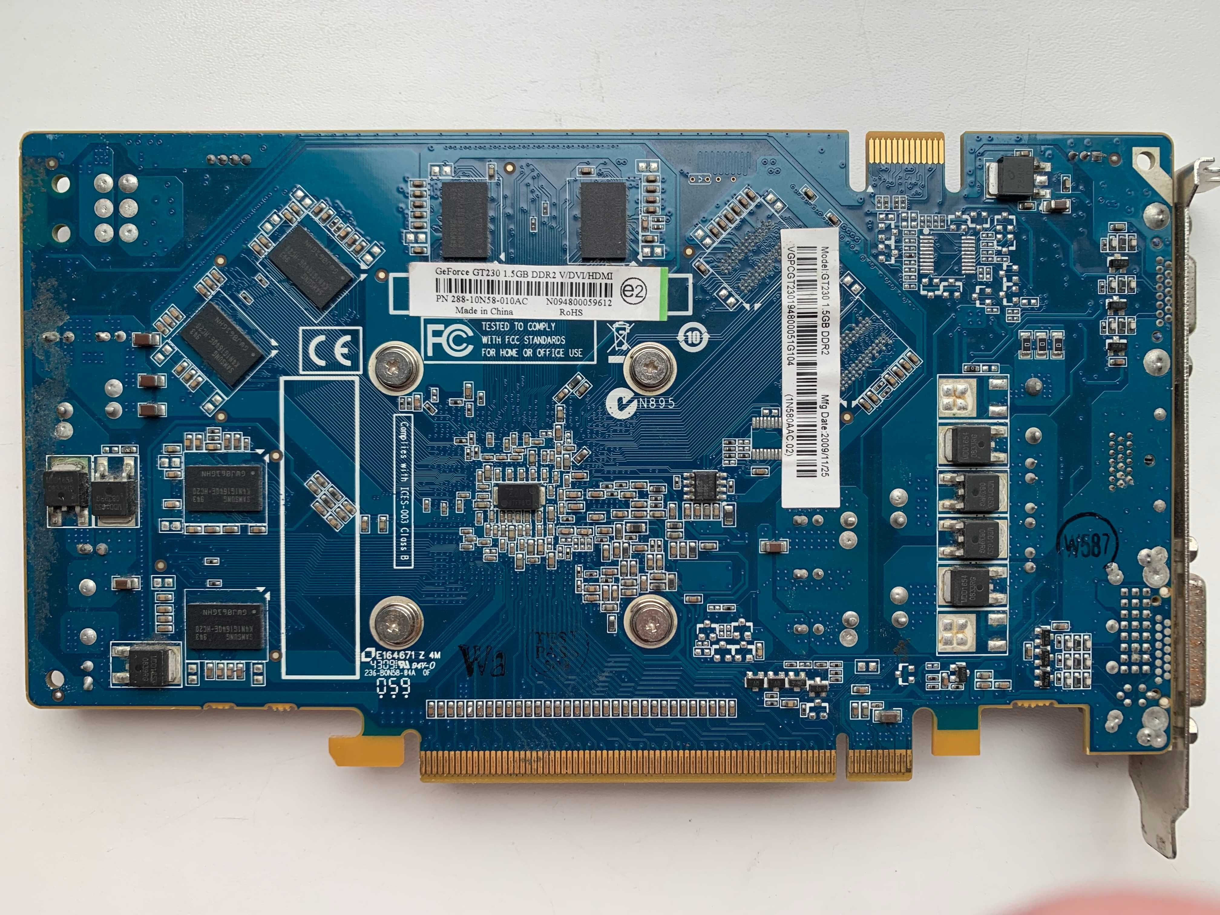 Видеокарта NVIDIA GeForce GT 230 1.5 gb