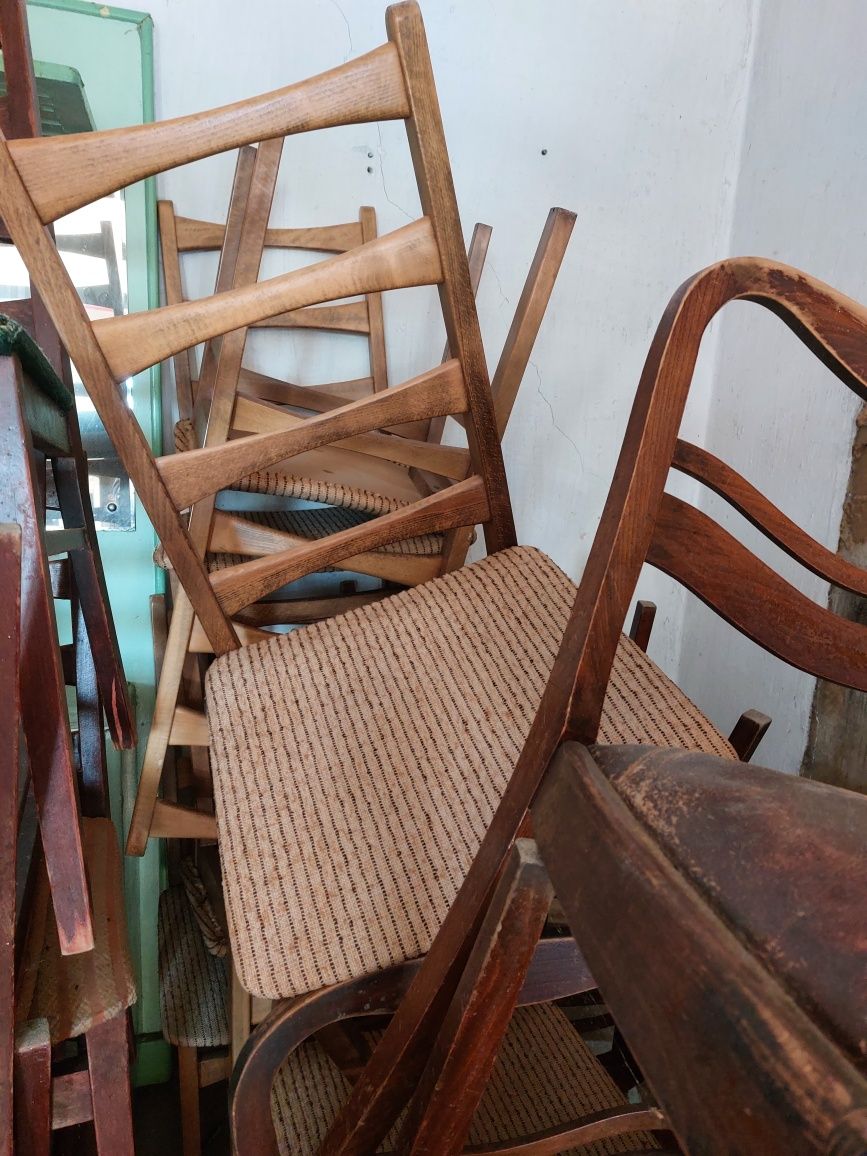 Krzesło prl design vintage retro prl UNIKAT