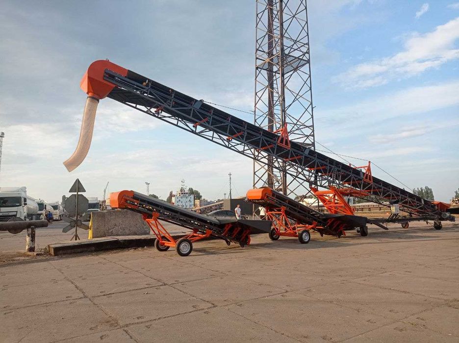 Розвантажувач зерновозів, щебеню, перевантажувач, навантажувач суден