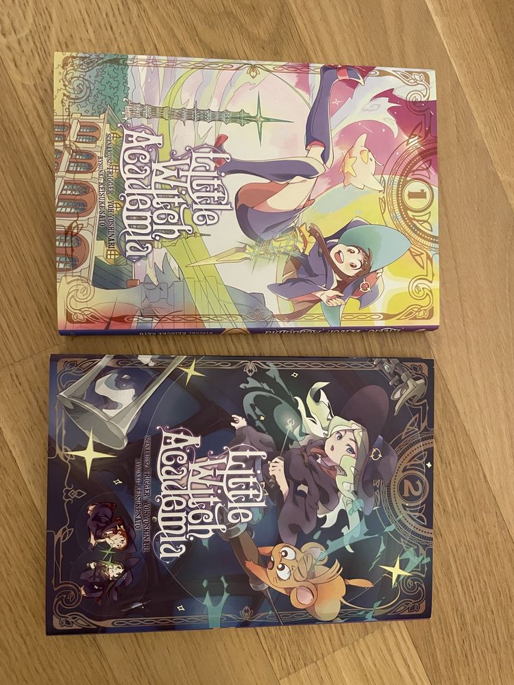 Little witch academia manga komiks 3 sztuki