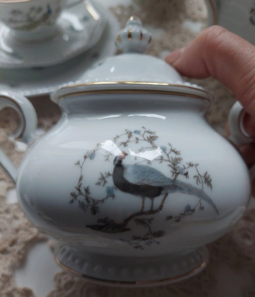 Rosenthal rajski ptak,  środek stołu,  garnitur,  porcelana