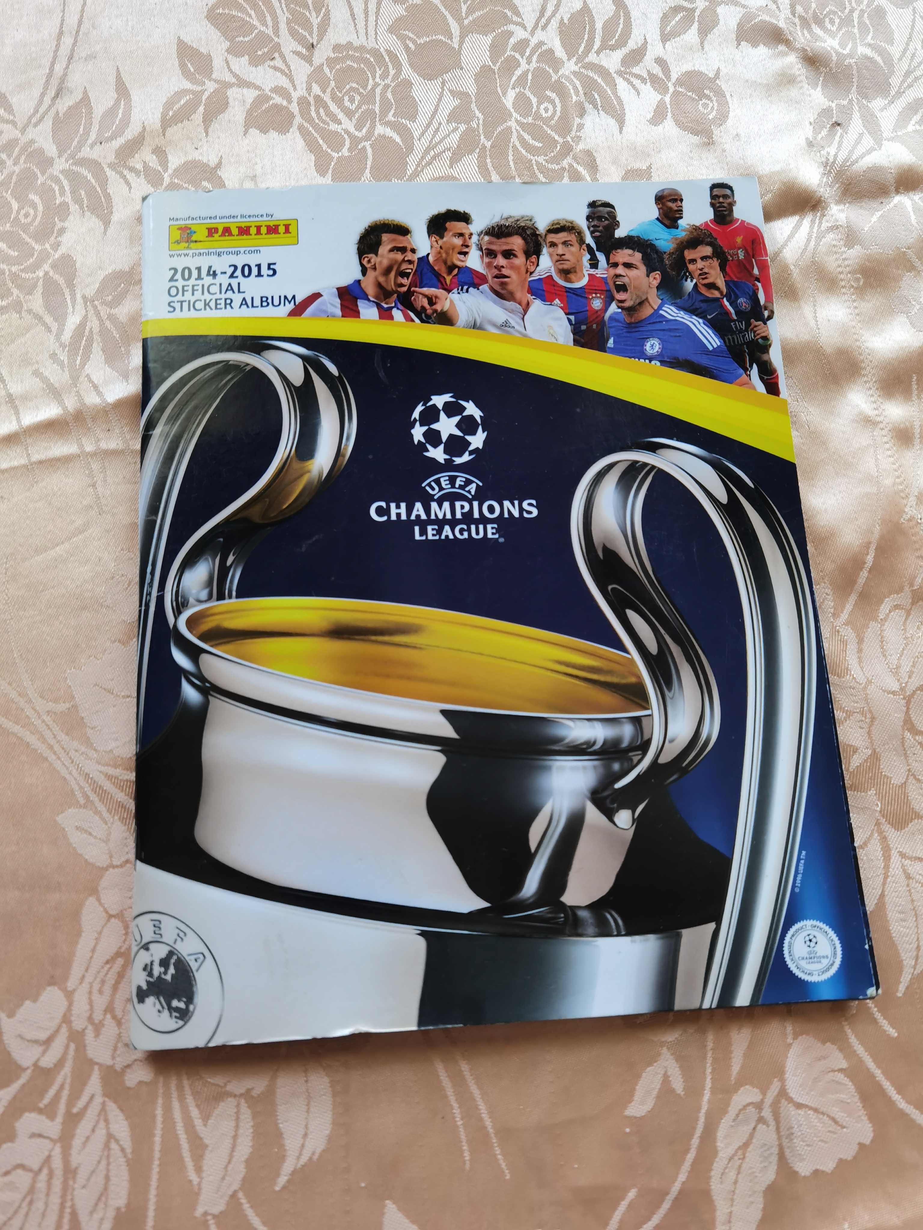 Albumy ekstakla i champion league. Panini