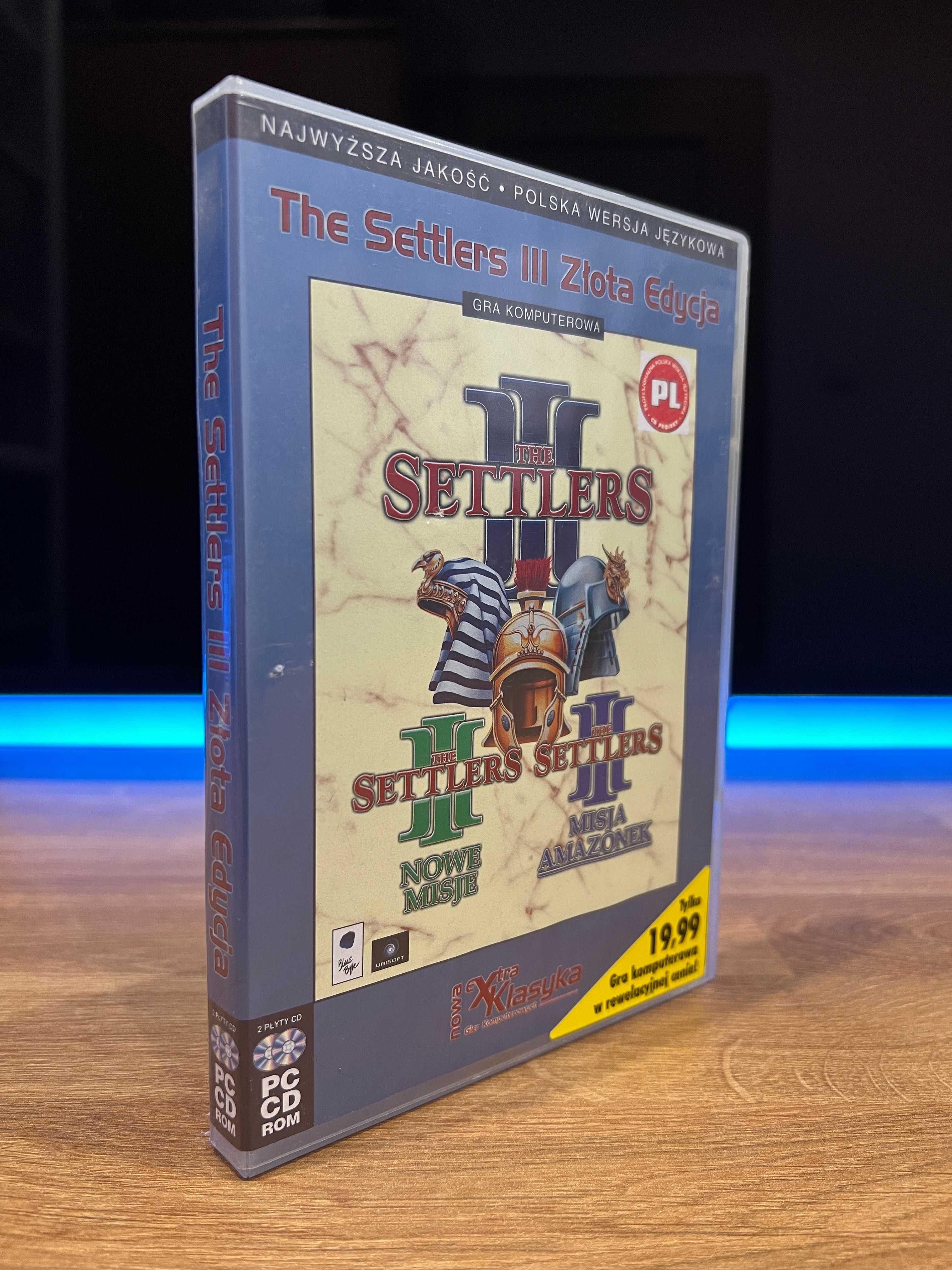 The Settlers III 3 Złota Edycja (PC PL 1998) wydanie eXtra Klasyka