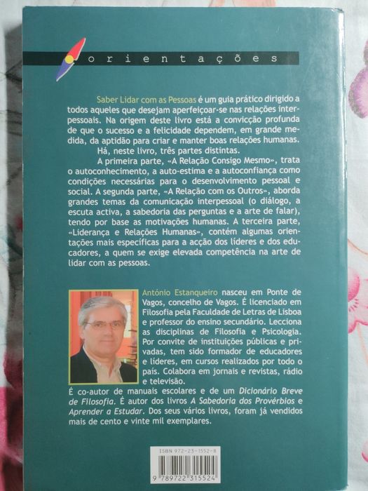 Livro "Saber Lidar com as Pessoas: Princípios da Comunicação Interpess