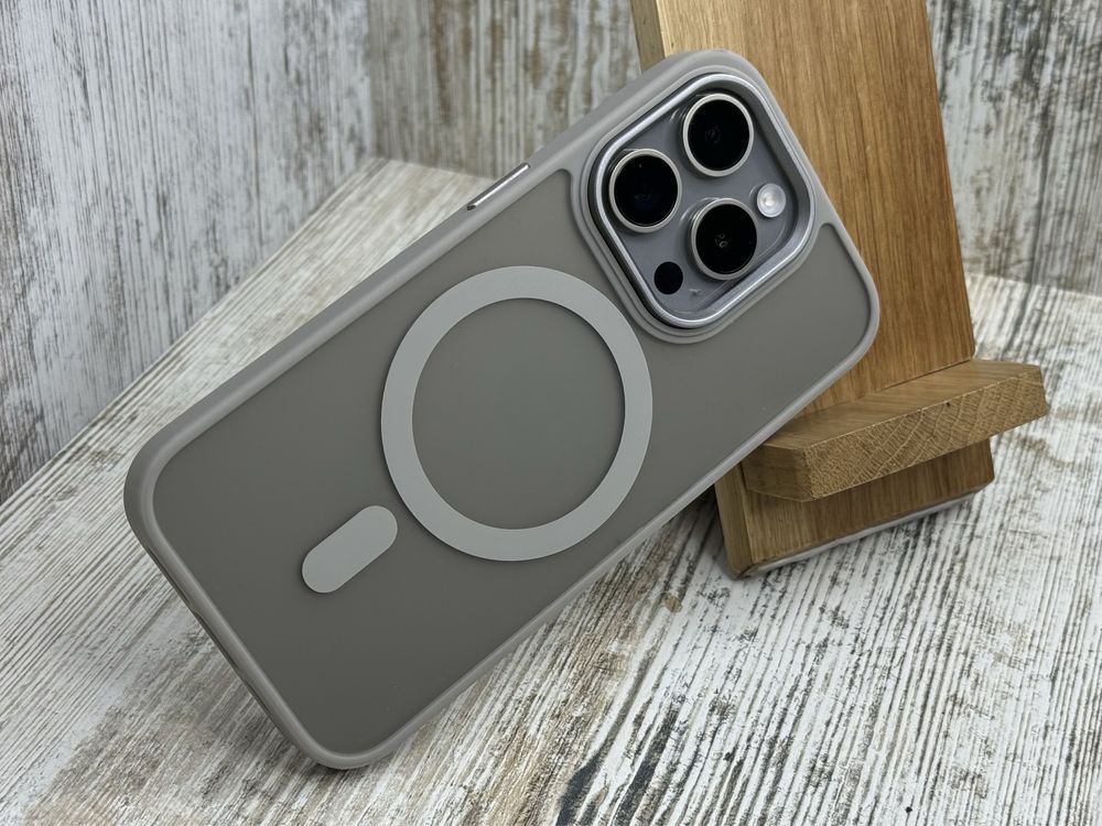 Чехол Matt MagSafe на iPhone 15/ 15 Pro/ 15 Pro Max
