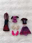 zestaw ubranek monster high
