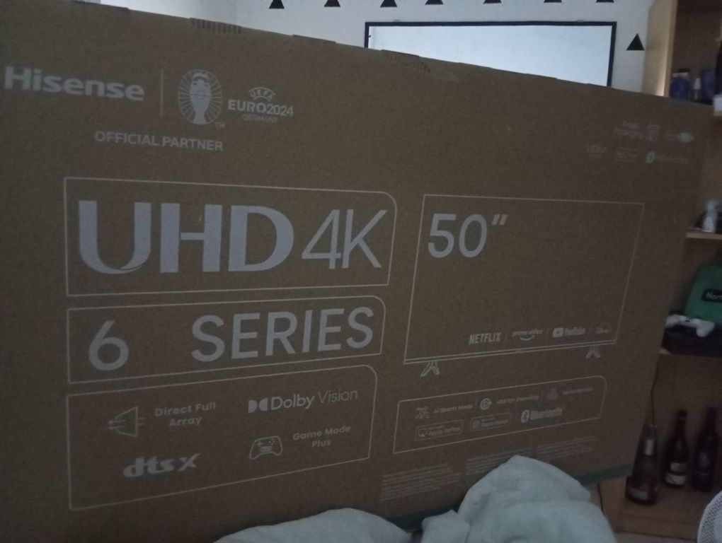 Televisão hisense 50
