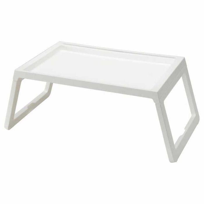 Tabuleiro Branco 56x36x26 cm p/ Cama "KLIPSK" IKEA (Novo)