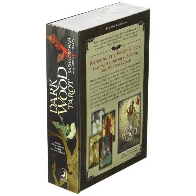 Подарочный набор таро - Темного Леса, Dark Wood Tarot, книга + карты