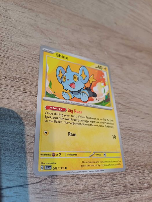 Carta Pokémon Shinx #68