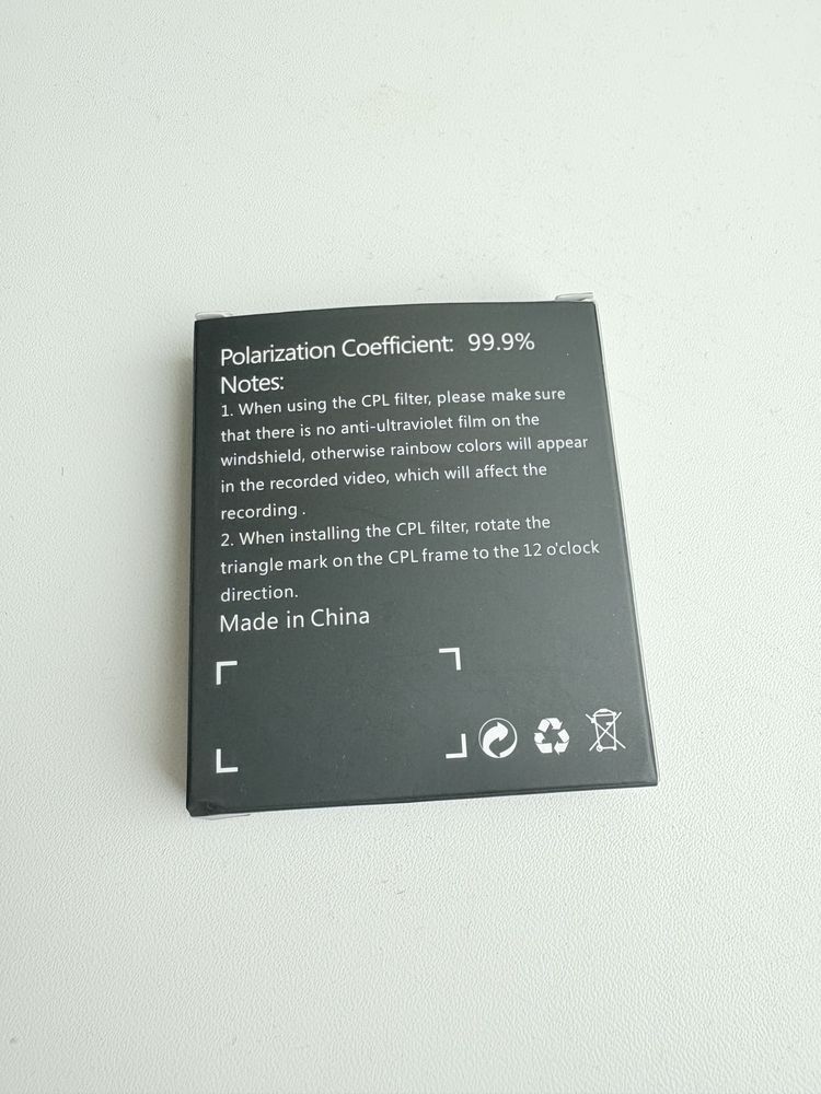 Продам CPL фільтр для відеореєстратора