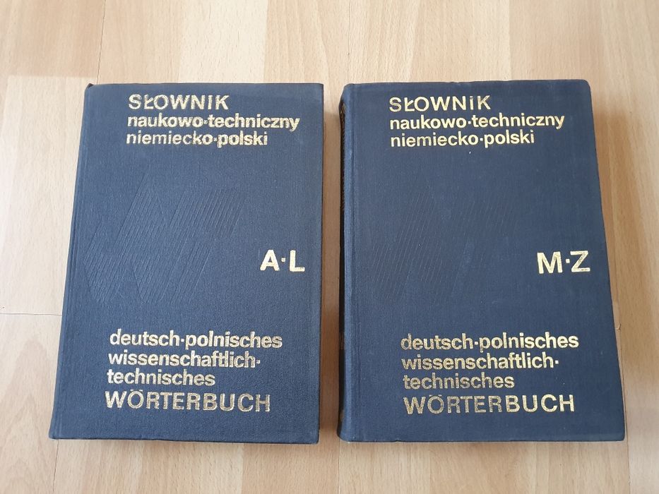 SŁOWNIK Naukowo-Techniczny Niemiecko-Polski WÖRTERBUCH