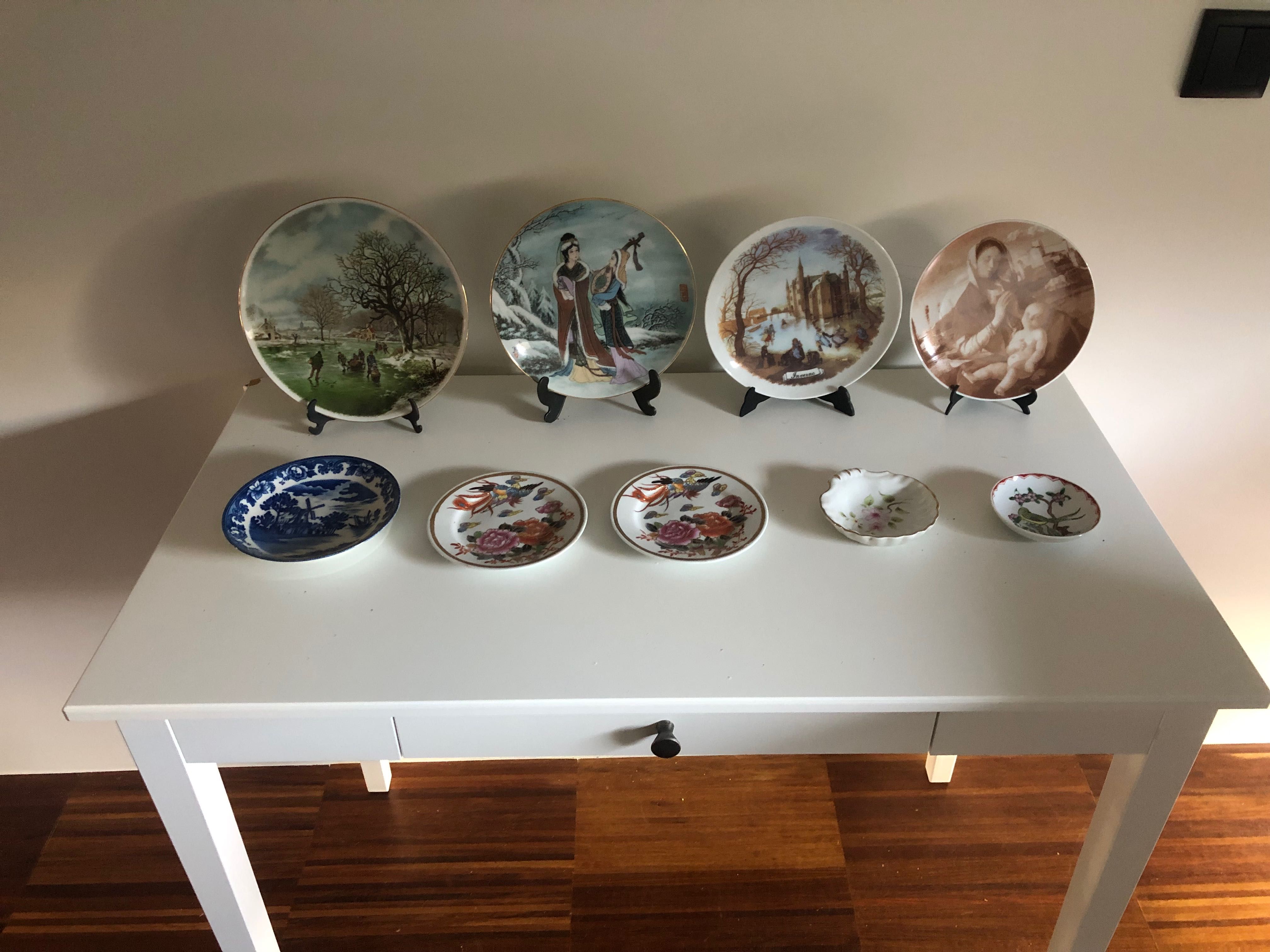 Pratos decorativos
