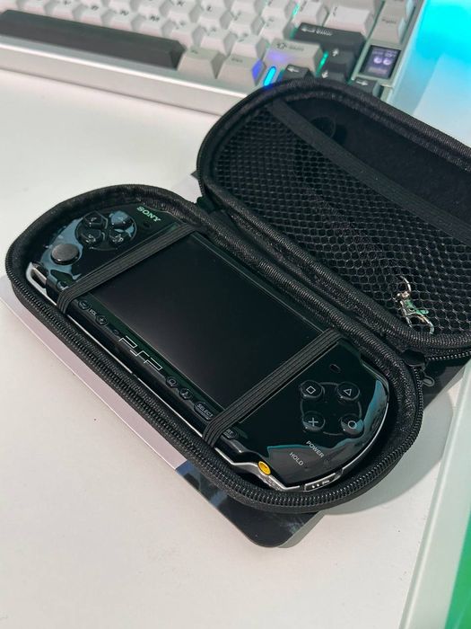 чохол для psp ПСП , ПС портабле street ps slim 2000 3000 black hornes