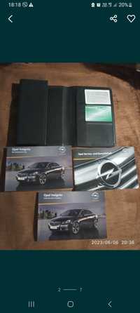 Сервісні  книжки і папка для Опель Інсігнія Opel Insignia