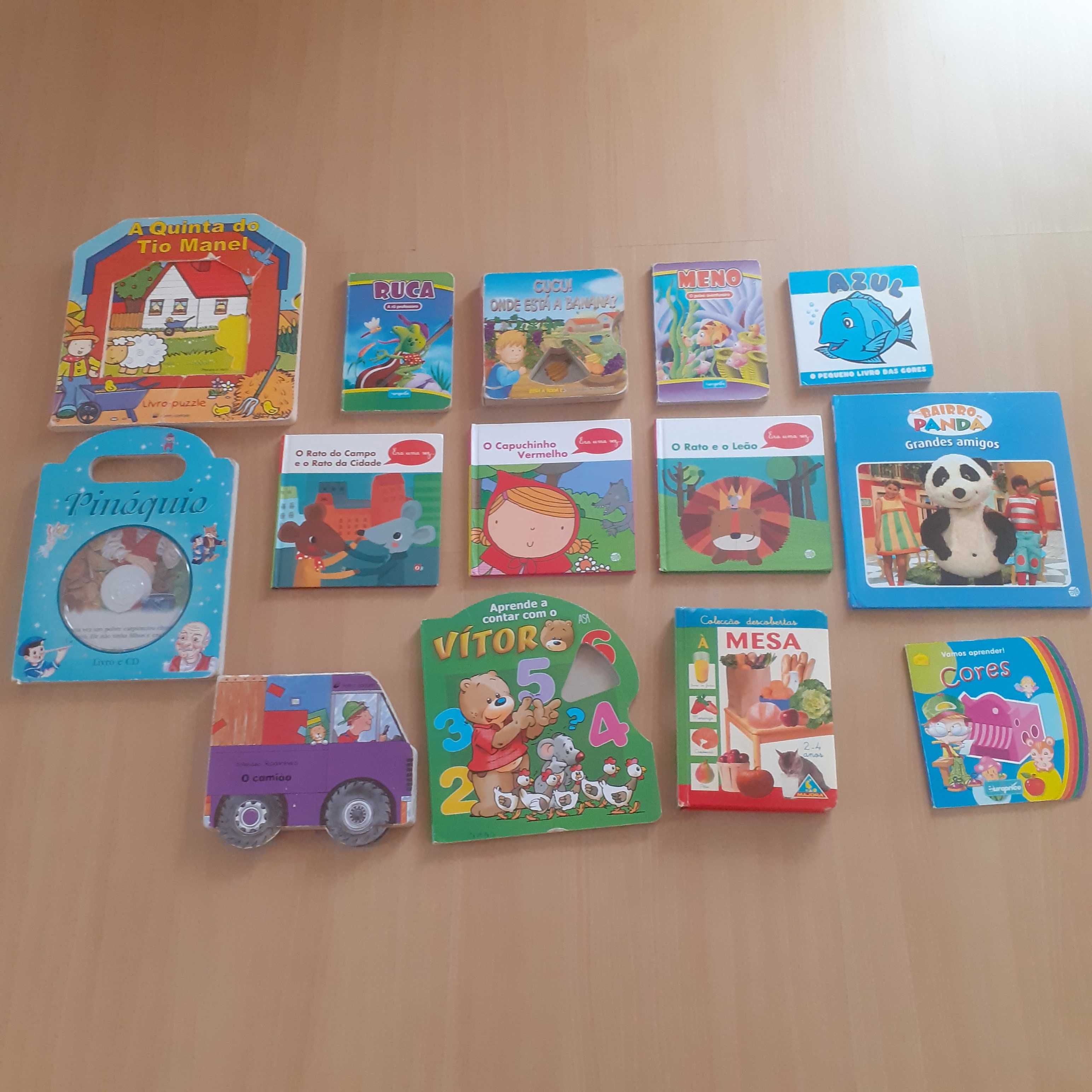 Lote de Livros para criança- 2 euros/livro