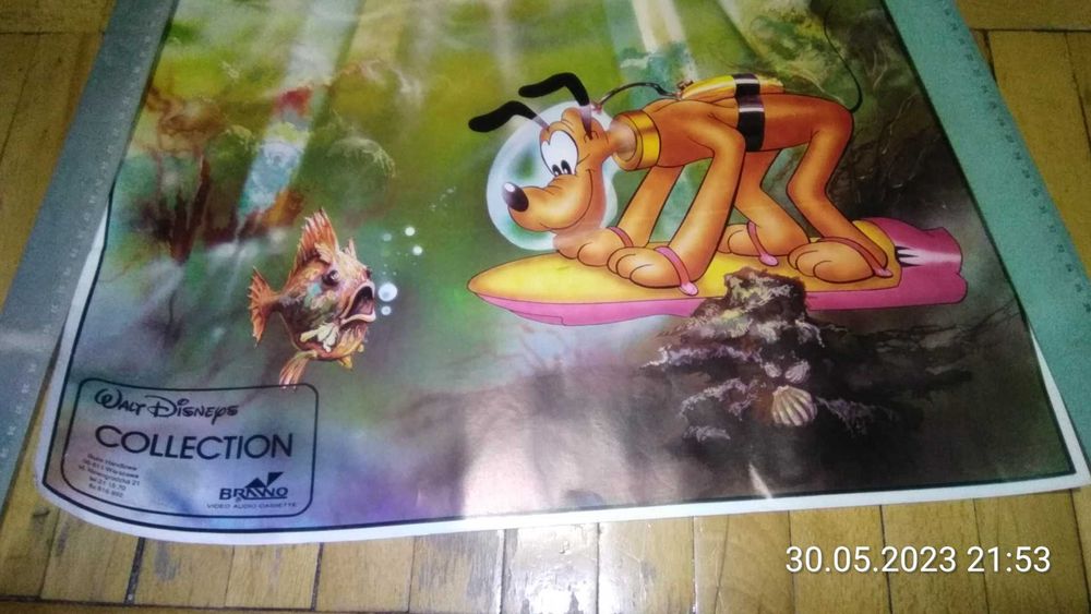 Plakat Pluto lata 90-te