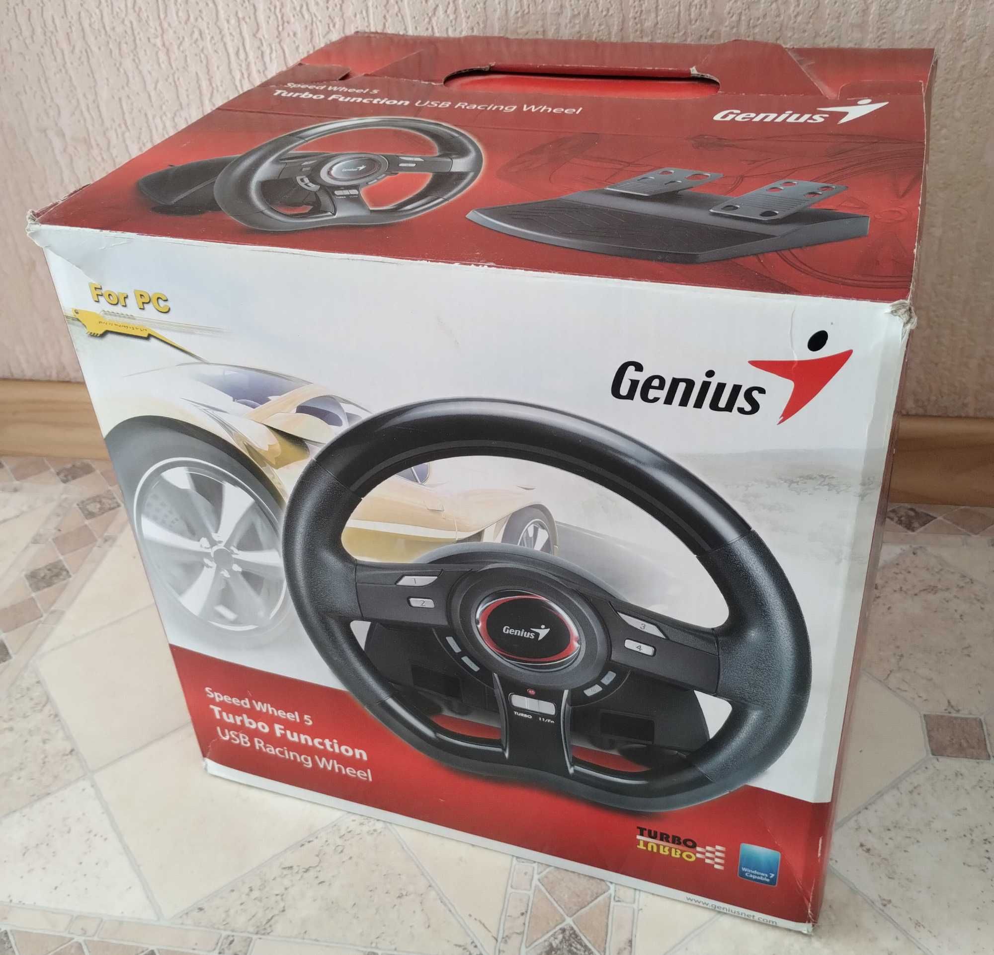 Ігрове кермо Genius Speed Wheel 5