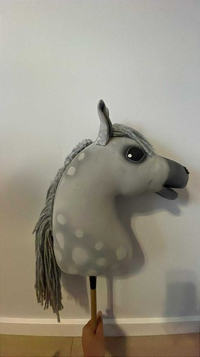 Hobby horse A4 siwo-jabłkowity