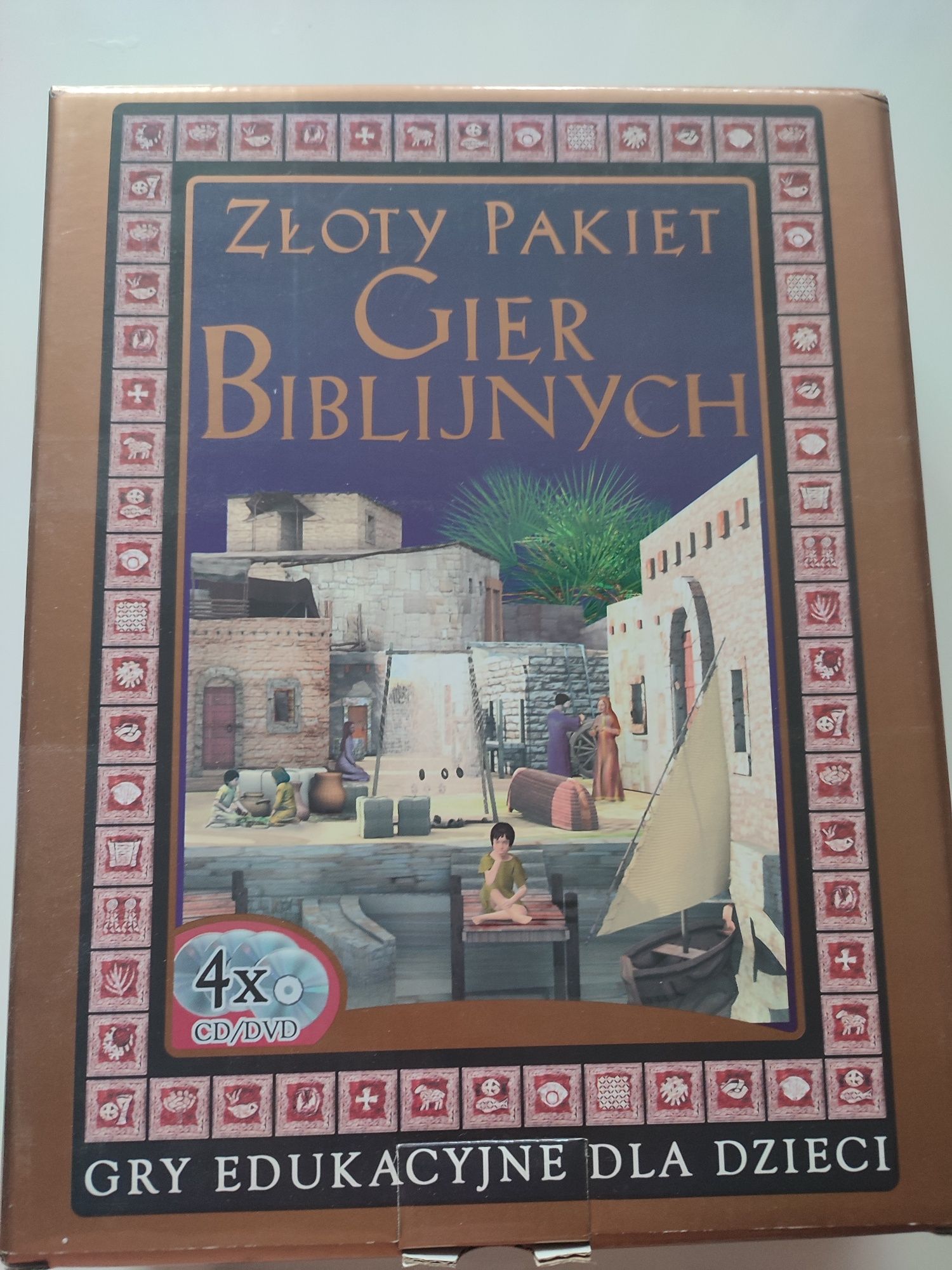 Złoty pakiet gier biblijnych 4x