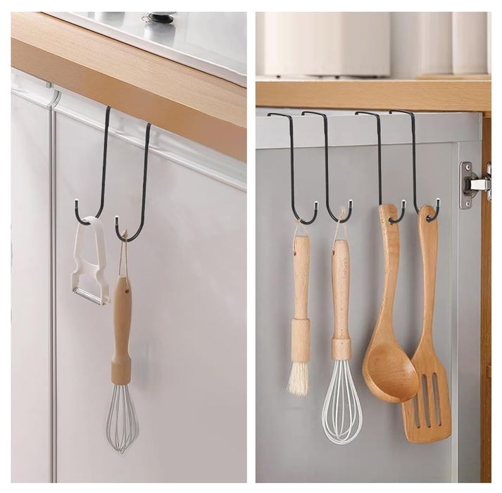 Wieszak na Ręczniki Haczyki na Drzwi Zestaw 2 Sztuki