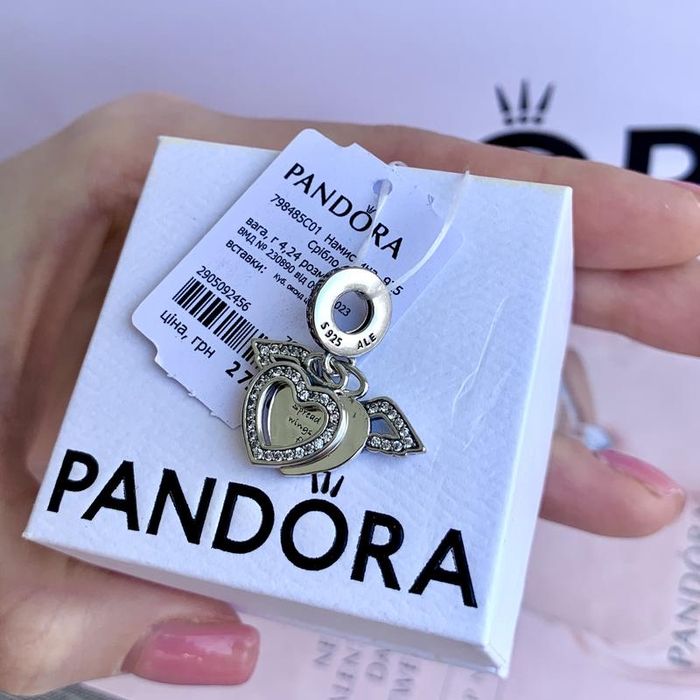 Шарм Pandora Крила янгола Намистина нова оригінал Пандора Підвіска
