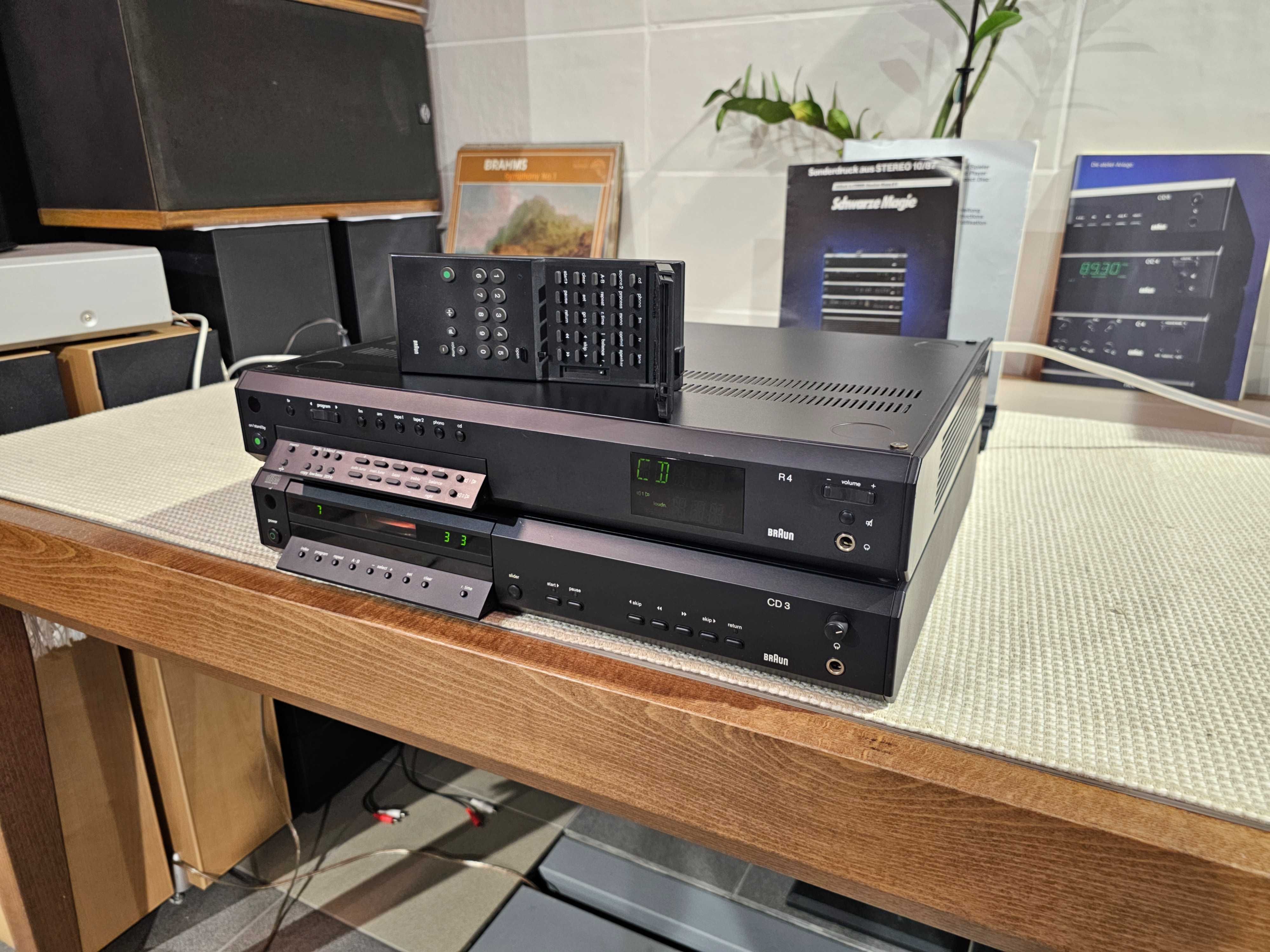 Hi-End Braun Atelier R 4 + Braun Atelier CD 3