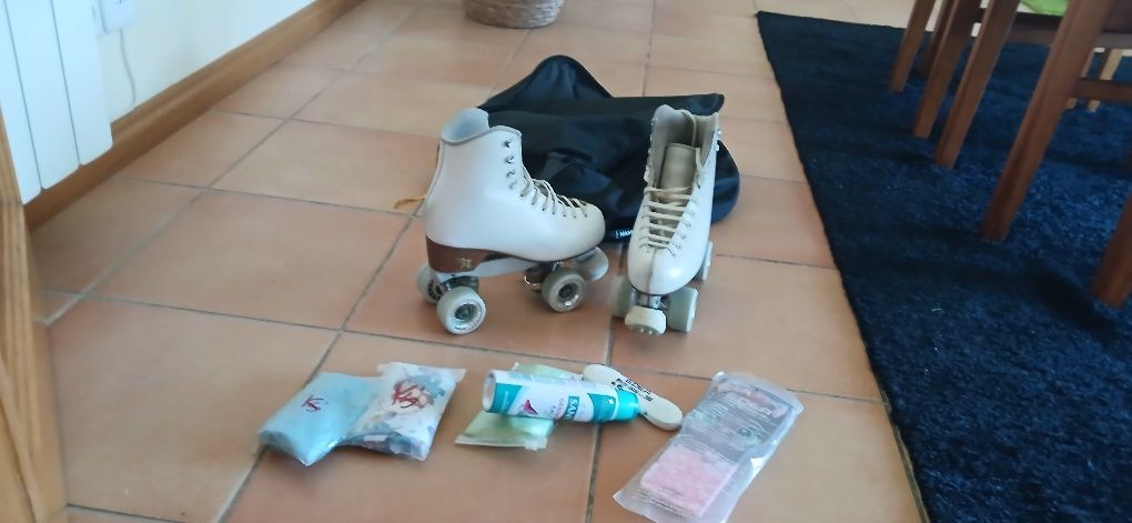Patins patinagem artística