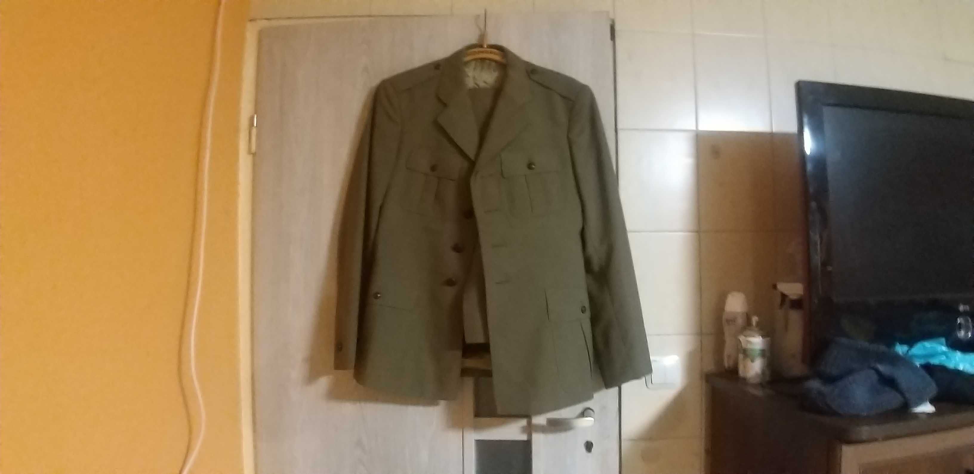 mundur wojskowy garnitur PRL idealny stan kolekcja militaria