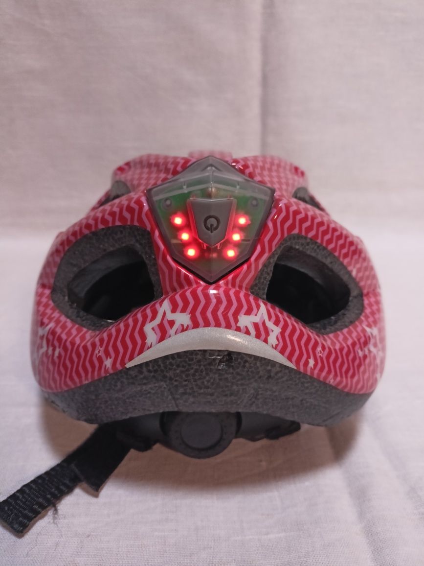 Kask rowerowy dla Dziewczynki 5-7 lat