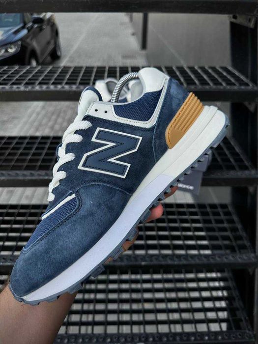 !АКЦІЯ! New Balance 574 Legacy Blue Yellow White 41 42 43 44 45 нб