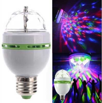 Lâmpada LED RGB laser rotativa para festas DJ Ambiente aniversario NOV