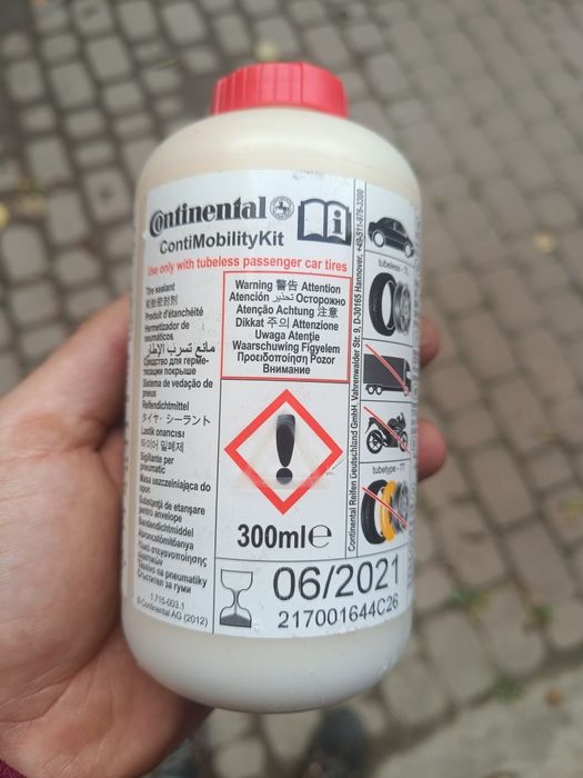 Płyn/zestaw naprawczy/zapas/koło/Continental /2021