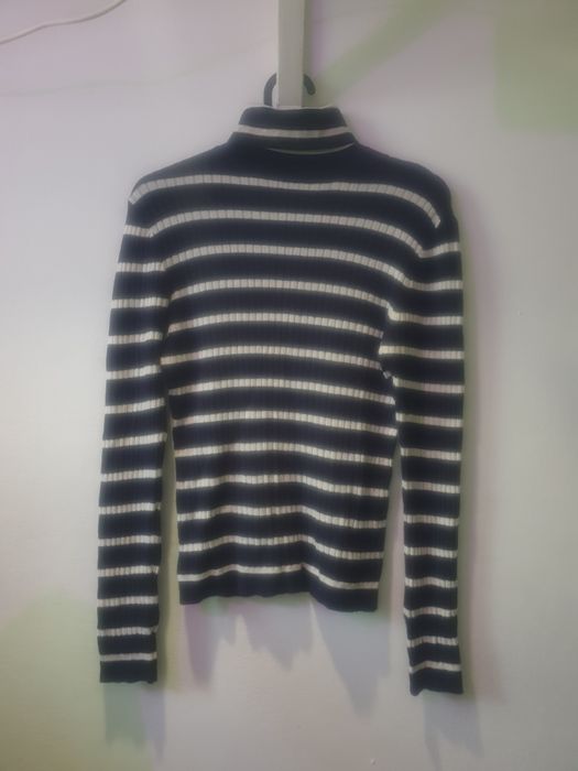 Golf bawełniany w paski